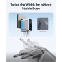 Зарядний пристрій Anker 2xUSB-C PD100W + 1xUSB GaN w Display + cable USB-C silver (B121BG41)