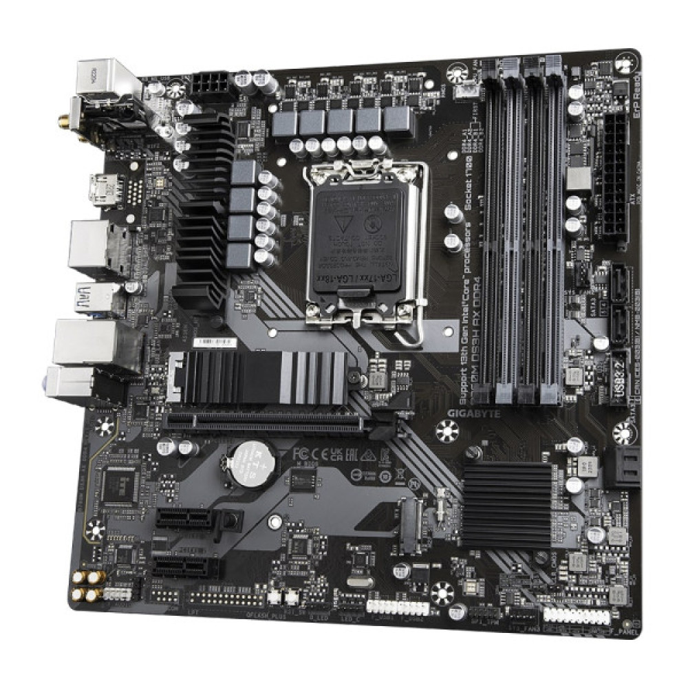 Материнська плата GIGABYTE B760M DS3H AX DDR4 s1700 B760 4xDDR4 M.2 HDMI DP mATX