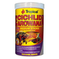 Корм для риб Tropical Cichlid&Arowana Medium Sticks у паличках 1 л (5900469635261) Корм для риб Tropical Cichlid&Arowana Medium Sticks у паличках 1 л (5900469635261)