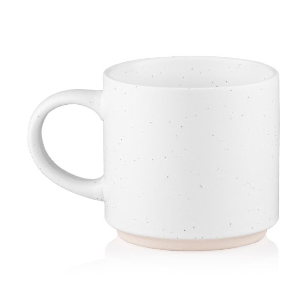Чашка Ardesto Alcor, 420мл, кераміка, білий (AR3475W)