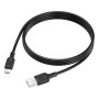 Дата кабель USB 2.0 AM to USB-C 1.0m 60W silicone black BOROFONE (6941991115455) Дата кабель USB 2.0 AM to USB-C 1.0m 60W silicone black BOROFONE (6941991115455)