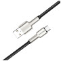 Дата кабель USB 2.0 AM to USB-C 1.0m head metal black ColorWay (CW-CBUC046-BK) Дата кабель USB 2.0 AM to USB-C 1.0m head metal black ColorWay (CW-CBUC046-BK)