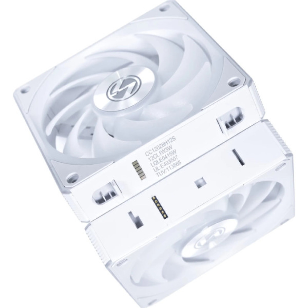 Кулер до корпусу Lian Li Uni Fan CL WIRELESS 120-3, White (G99.12CL1W3W.00)