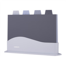 Дошка для нарізання Ardesto Fresh набір 4 шт на підставці (AR1404GB)