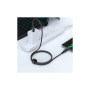 Дата кабель USB-C to USB-C 1.2m 3A nylon black Acefast (6974316280521)