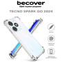 Чохол до мобільного телефона BeCover Anti-Shock Tecno Spark Go 2024 (BG6) Clear (710616) Чохол до мобільного телефона BeCover Anti-Shock Tecno Spark Go 2024 (BG6) Clear (710616)