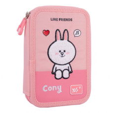 Пенал Yes Line Friends Pretty Choco and Cony HP-01 твердий подвійний (533638)