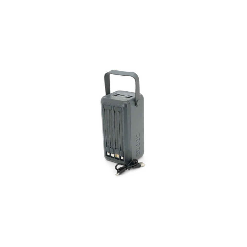 Батарея універсальна ACL 50000mAh, 22.5W, USB/Micro/Type-C/Lighting, Flashlight (PW-131)