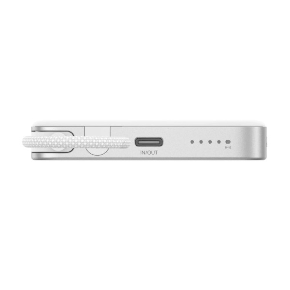 Батарея універсальна Ugreen 10000mAh 30W 1xUSB-C + 15W Magnetic Wireless + cable USB-C white (75983B)