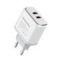 Зарядний пристрій ColorWay Power Delivery Port PPS USB (Type-C PD + Type-C PD) (40W) white (CW-CHS048PD-WT) Зарядний пристрій ColorWay Power Delivery Port PPS USB (Type-C PD + Type-C PD) (40W) white (CW-CHS048PD-WT)
