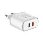 Зарядний пристрій ColorWay Power Delivery Port PPS USB (Type-C PD + Type-C PD) (40W) white (CW-CHS048PD-WT) Зарядний пристрій ColorWay Power Delivery Port PPS USB (Type-C PD + Type-C PD) (40W) white (CW-CHS048PD-WT)