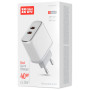 Зарядний пристрій ColorWay Power Delivery Port PPS USB (Type-C PD + Type-C PD) (40W) white (CW-CHS048PD-WT) Зарядний пристрій ColorWay Power Delivery Port PPS USB (Type-C PD + Type-C PD) (40W) white (CW-CHS048PD-WT)