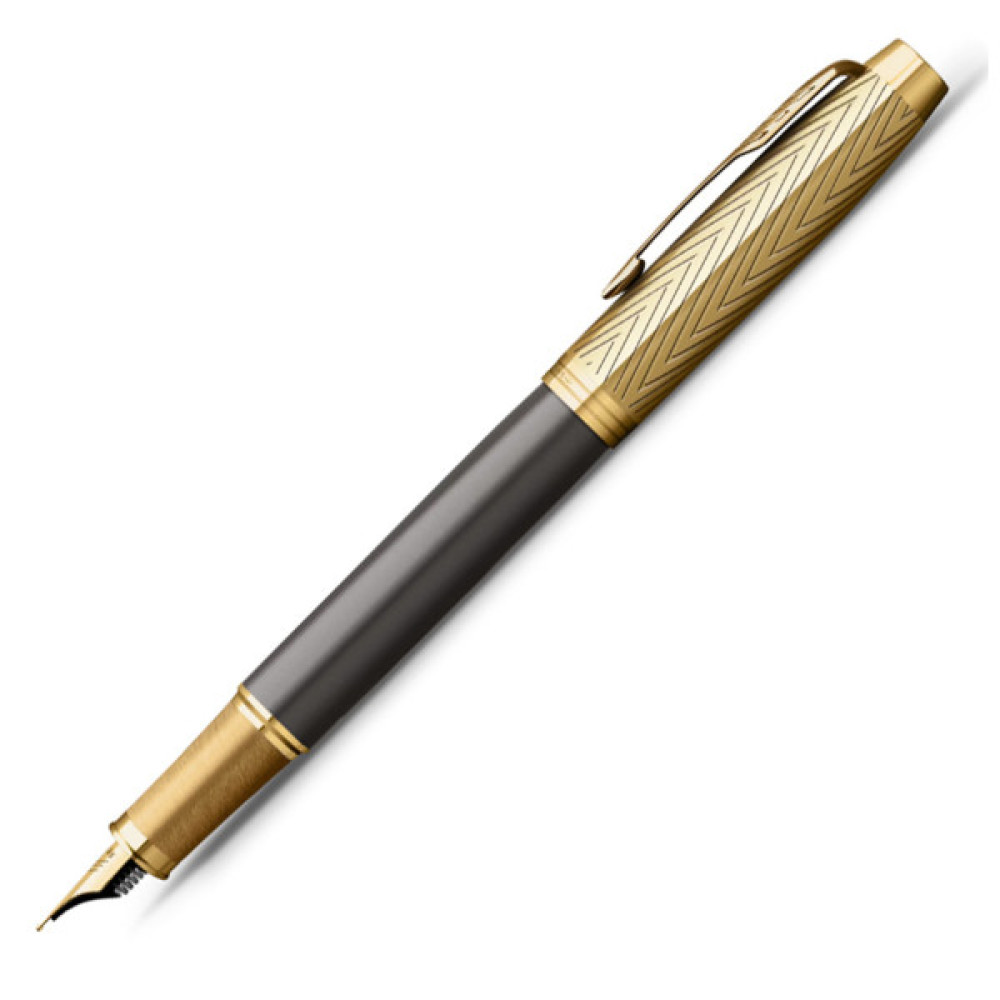 Ручка пір'яна Parker IM 17 Premium SE Pioneers GT  FP F (25 511)