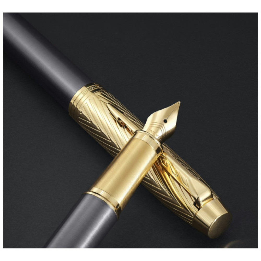 Ручка пір'яна Parker IM 17 Premium SE Pioneers GT  FP F (25 511)