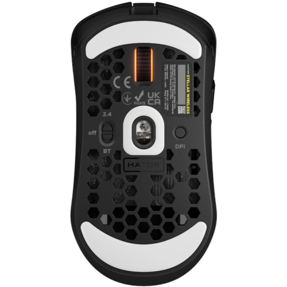 Мишка Hator Stellar Wireless/Bluetooth/USB Black (HTM650)