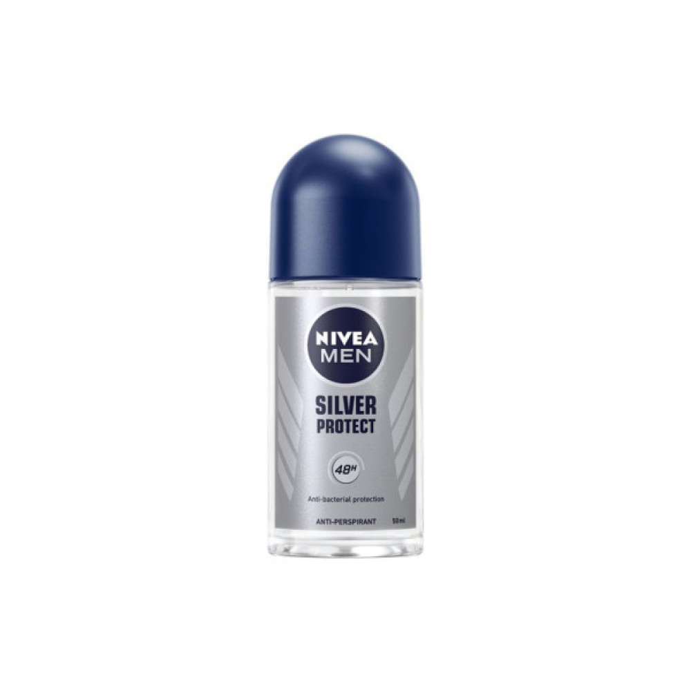 Антиперспірант Nivea Men Срібний захист кульковий 50 мл (42269083/4006000032726/4006000032733)