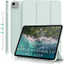 Чохол до планшета BeCover Tri Fold Soft TPU Silicone Apple iPad Air 13" M2/M3 (2024/2025) Light Green (711742) Чохол до планшета BeCover Tri Fold Soft TPU Silicone Apple iPad Air 13" M2/M3 (2024/2025) Light Green (711742)
