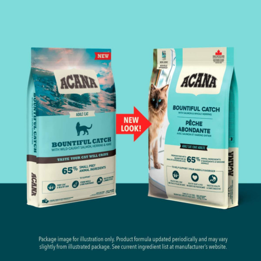 Сухий корм для кішок ACANA Bountiful Catch 4.5 кг (0064992714444)