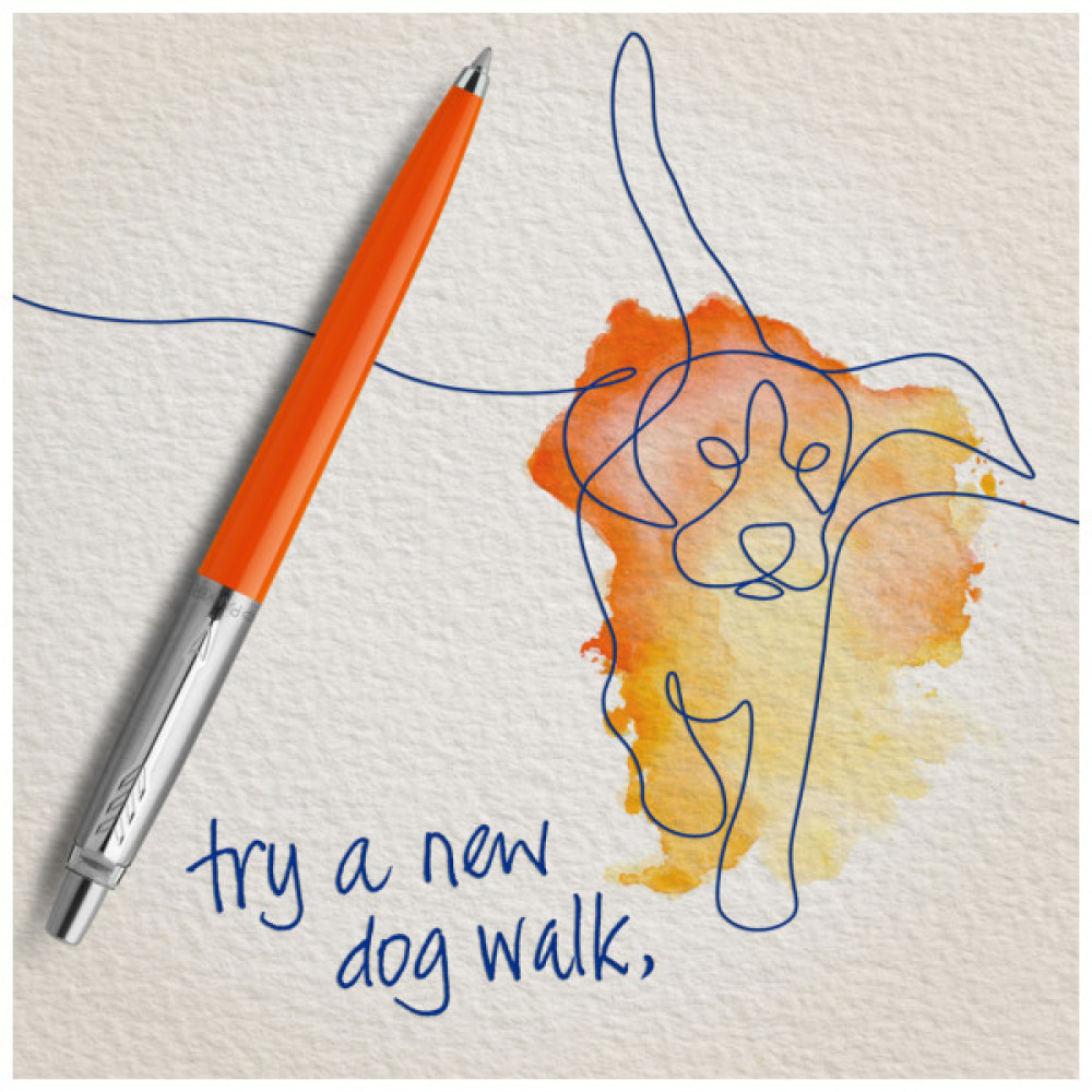 Ручка кулькова Parker JOTTER 17 Originals Orange CT BP в Eco упаковці (15 432e)