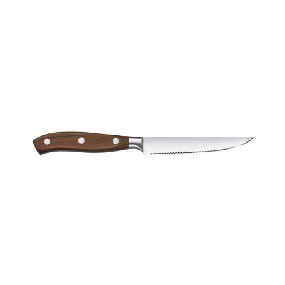 Кухонний ніж Victorinox Grand Maitre Steak 12см Serrated Wood (7.7200.12WG)