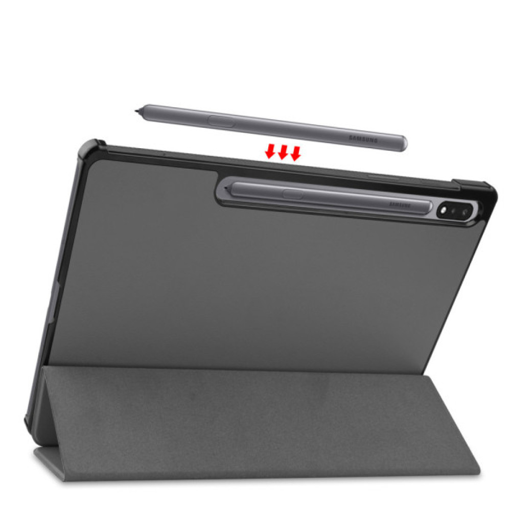 Чохол до планшета BeCover Smart Case Samsung Tab S9 Plus (SM-X810/SM-X816)/S9 FE Plus (SM-X610/SM-X616) 12.4" Gray (710324) Чохол до планшета BeCover Smart Case Samsung Tab S9 Plus (SM-X810/SM-X816)/S9 FE Plus (SM-X610/SM-X616) 12.4" Gray (710324)