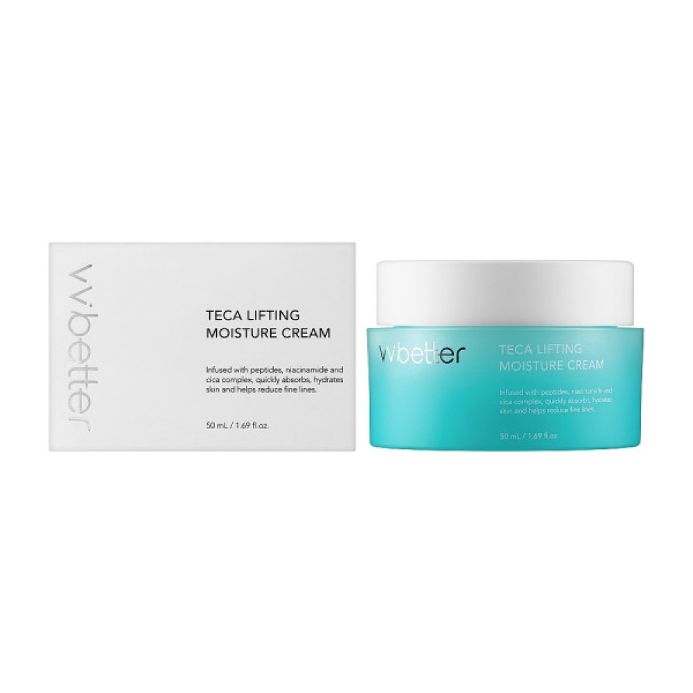 Крем для обличчя VVBetter Teca Lifting Moisture Cream Зволожувальний з пептидами 50 мл (8809782554853)