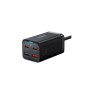 Зарядний пристрій Baseus 2xUSB-C 65W + 2xUSB GaN + cable USB-C to USB-C 100W 1.0m black (CCGP040101) Зарядний пристрій Baseus 2xUSB-C 65W + 2xUSB GaN + cable USB-C to USB-C 100W 1.0m black (CCGP040101)