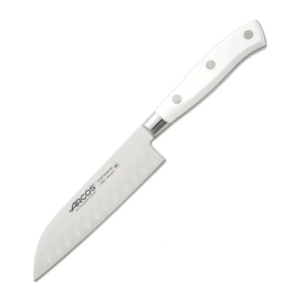 Кухонний ніж Arcos Riviera Сантоку 140 мм White (233224)