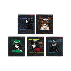 Зошит Kite Anime, 24 аркуші, клітинка (K25-238-1)