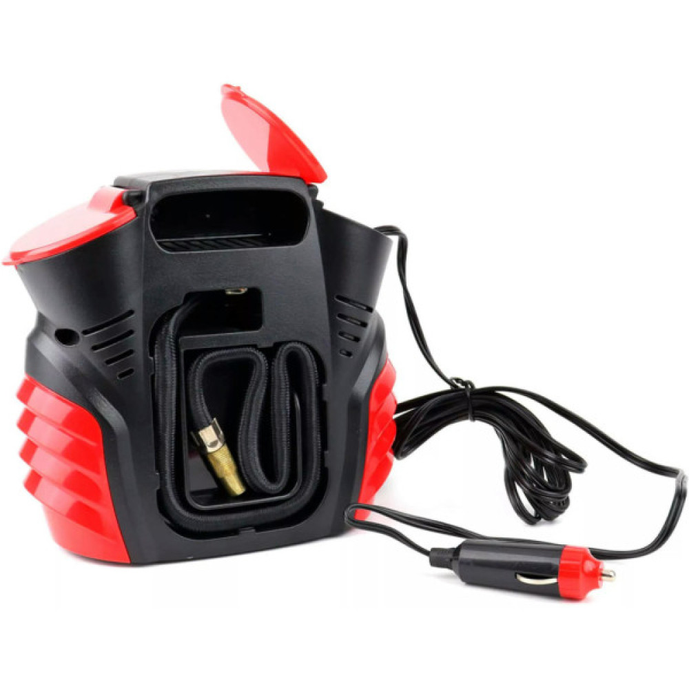 Автомобільний компресор AMiO LED 12V ACOMP-16 (02641)