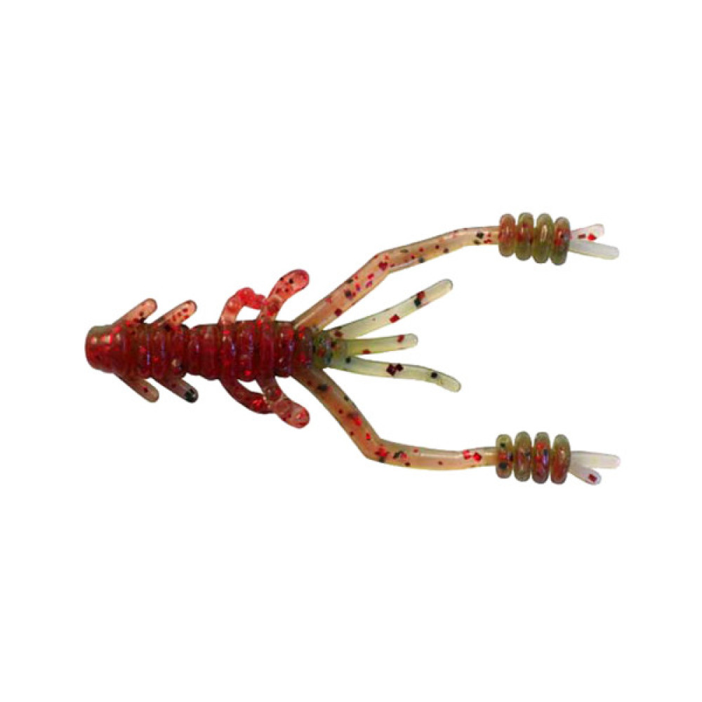Силікон рибальський Reins Ring Shrimp 3" B20 Tomato Craw (8 шт/уп.) (1552.06.03)