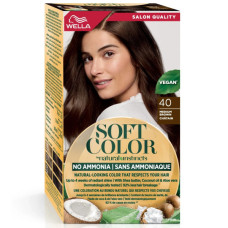 Фарба для волосся Wella Soft Color Безаміачна 40 - Коричневий (3614228865852)