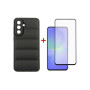 Чохол до мобільного телефона Dengos Kit Samsung Galaxy A36 5G Soft + glass (Black) (DG-KM-140) Чохол до мобільного телефона Dengos Kit Samsung Galaxy A36 5G Soft + glass (Black) (DG-KM-140)
