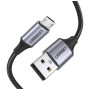 Дата кабель USB 2.0 AM to Micro 5P 0.5m 2A US290 black Ugreen (60145) Дата кабель USB 2.0 AM to Micro 5P 0.5m 2A US290 black Ugreen (60145)
