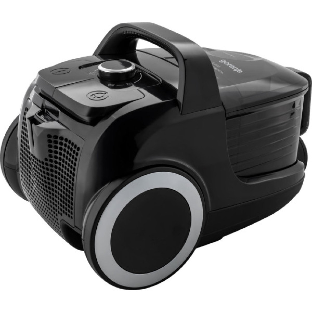 Пилосос Gorenje контейнерний, 800Вт, конт пил -3.3л, HEPA, чорний