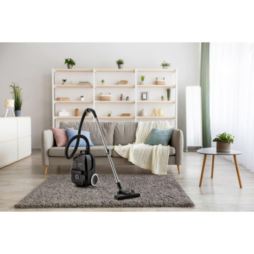 Пилосос Gorenje контейнерний, 800Вт, конт пил -3.3л, HEPA, чорний
