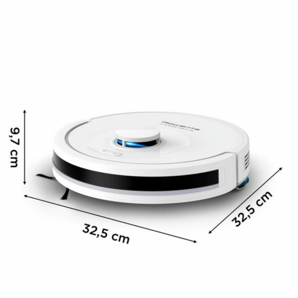 Робот-пилосос Rowenta миючий X-Plorer Serie 90, 6000ПаВт, h=9.7см, 0.26л, конт пил -0.29л, автон. робота до 270хв, білий