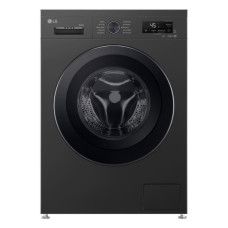 Пральна машина LG фронтальна, 6.5кг, 1200, В, 44см, дисплей, пара, інвертор, чорний