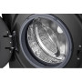 Пральна машина LG фронтальна, 6.5кг, 1200, В, 44см, дисплей, пара, інвертор, чорний