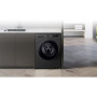 Пральна машина LG фронтальна, 6.5кг, 1200, В, 44см, дисплей, пара, інвертор, чорний