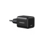 Зарядний пристрій Ugreen USB-C PD20W GaN X512 black (55553)
