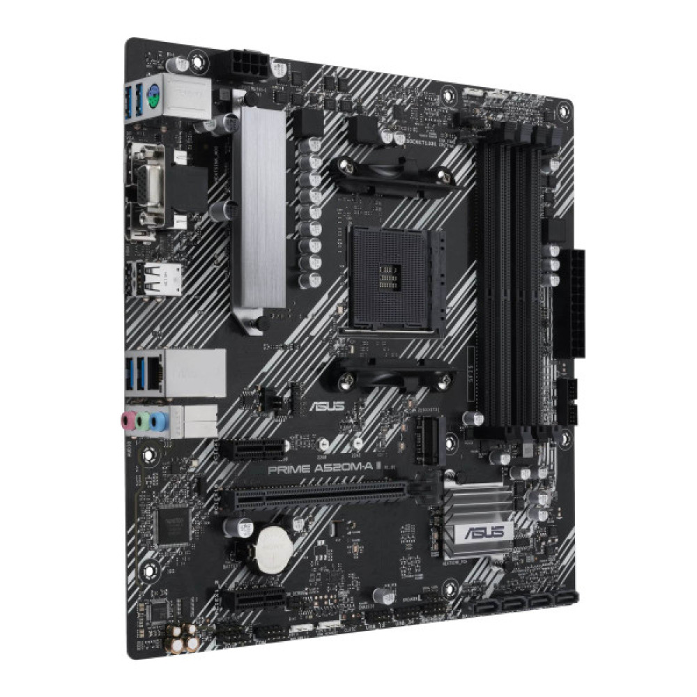 Материнcька плата ASUS PRIME A520M-A II/CSM sAM4 A520 4xDDR4 HDMI D-Sub DP mATX