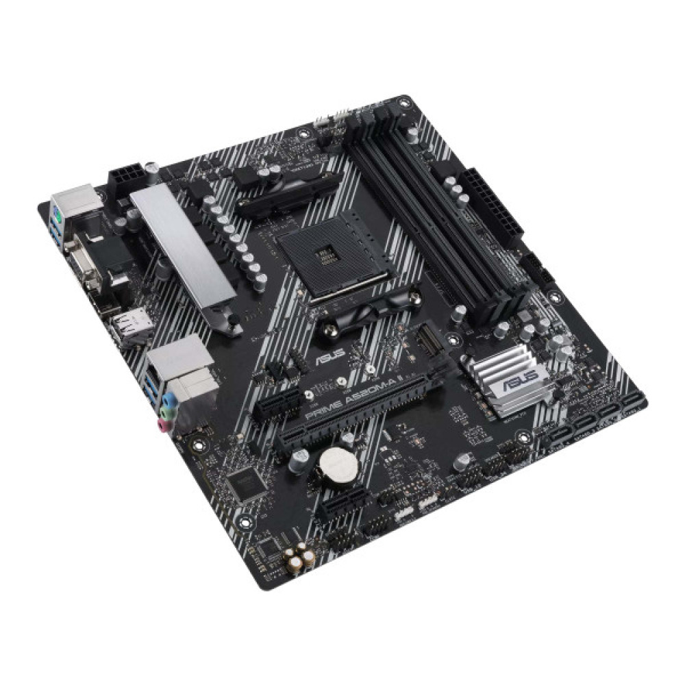 Материнcька плата ASUS PRIME A520M-A II/CSM sAM4 A520 4xDDR4 HDMI D-Sub DP mATX