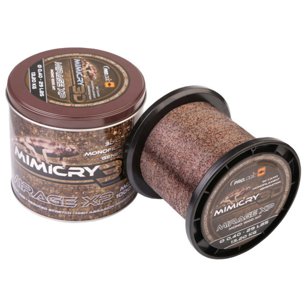 Волосінь Prologic Mimicry Mirage XP 1000m Camo 0.33mm 18lb/8.3kg (1846.04.30)