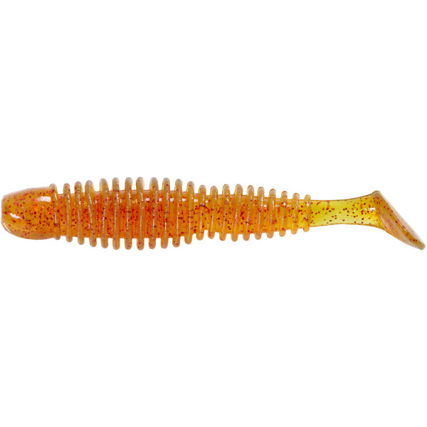 Силікон рибальський Reins Bubbling Shad 3" 566 Motor Oil Red Flake (8 шт/уп.) (1552.03.01)