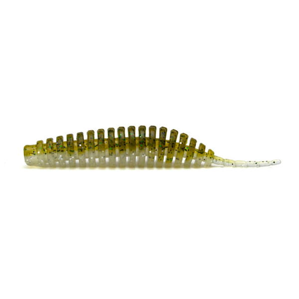 Силікон рибальський FishUP Tanta 2.5" 202 - Green Pumpkin/Pearl (8шт/уп) (1864.14.49)