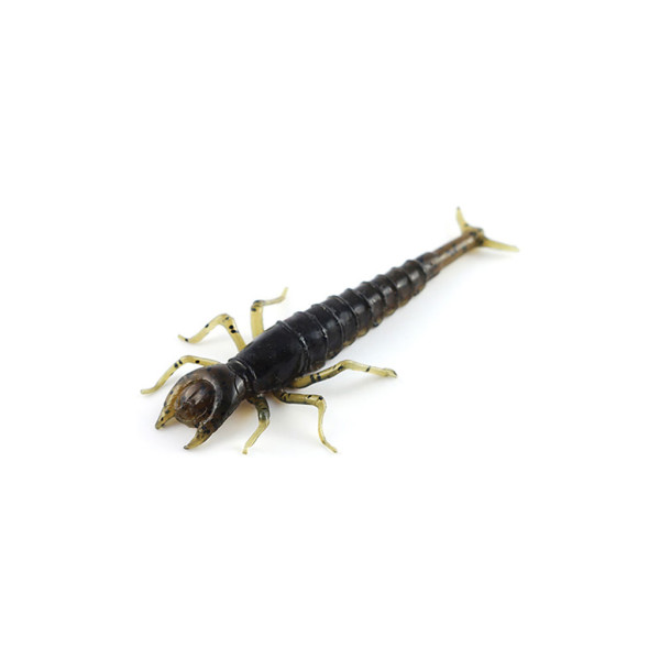 Силікон рибальський FishUP Diving Bug 2" 043 - Watermelon Brown/Black (8шт/уп) (1862.00.17)