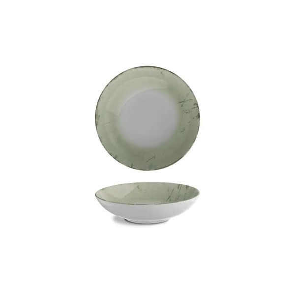 Тарілка G.Benedikt Isabelle глибока 22 см Stone Green (ISC1922-K0010)