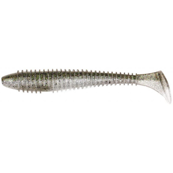 Силікон рибальський Keitech Swing Impact FAT 7.8" (2 шт/упак) ц:416 silver flash minnow (1551.08.22)