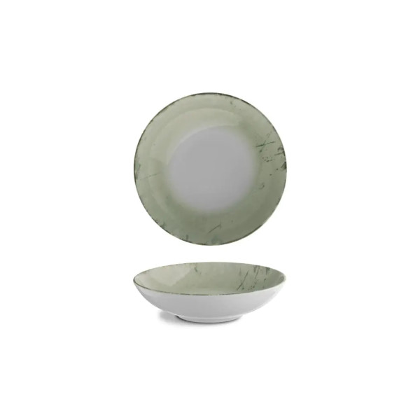 Тарілка G.Benedikt Isabelle для пасти 26 см Stone Green (ISC1926-K0010)